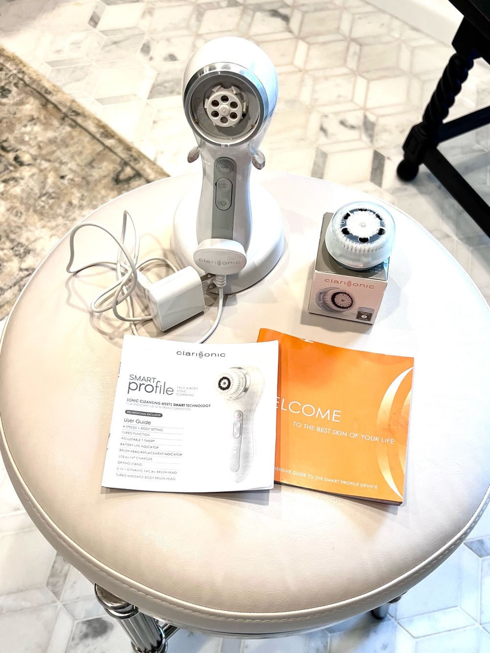 Clarisonic Smart Profile Face and Body Cleansing System - White